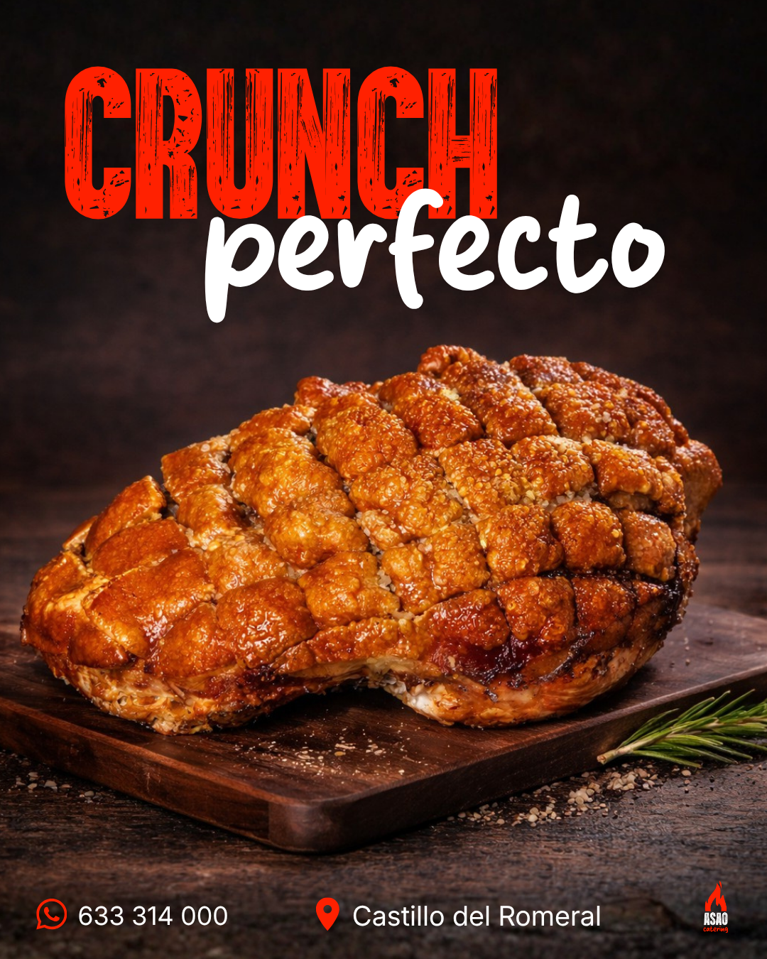 Post de ASAO Catering: CRUNCH perfecto
