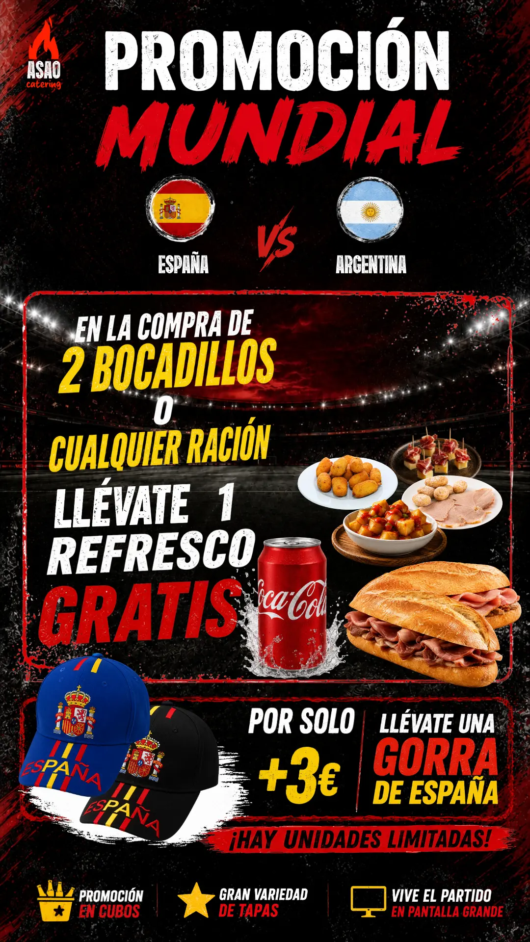 Cartel promocional: Promoción Mundial